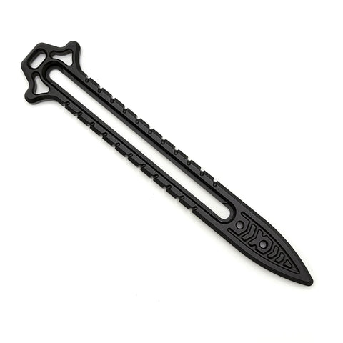 Black Hard-Coat Anodized 7075-T6 Handle - UPKnife