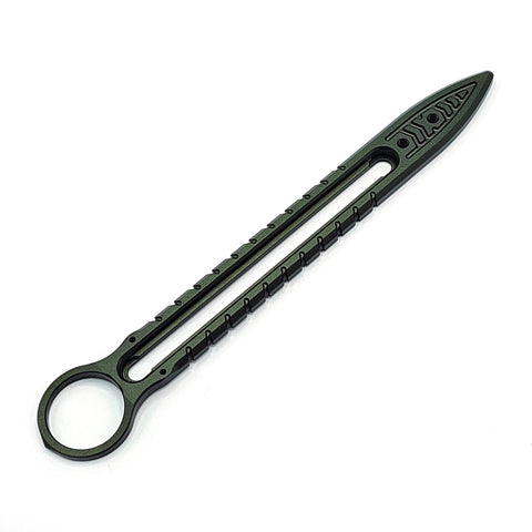 D-Series Ring2 AL Hard-Coat 7075-T6 Aluminum Handle - UPKnife