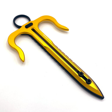 UPK-D1 Ringed Pocket Sai AL Color Alloy Ed. - UPKnife