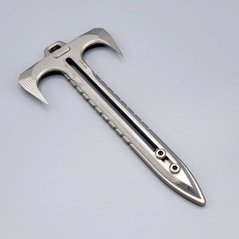 UPK-D2 Axe Quillion Dagger BrightMetal (Billet) - UPKnife