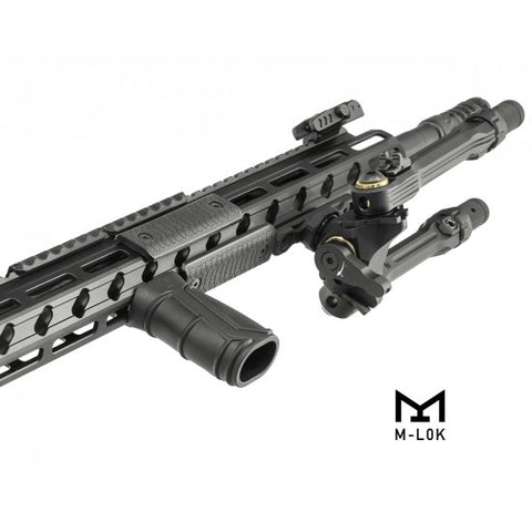 UTG COMPACT FOREGRIP, M-LOK, POLYMER, MATTE BLACK - UPK