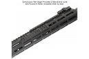 UTG PRO 7-SLOT M-LOK PICATINNY RAIL SECTION, MATTE BLACK - UPKnife