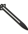 Black Hard-Coat Anodized 7075-T6 Handle - UPKnife
