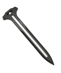 D4-AL Black Hard-Coat 7075-T6 Aluminum Blade - UPKnife