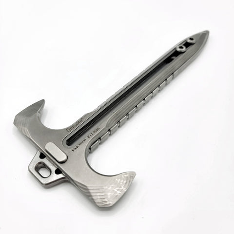 UPK-D2 Axe Quillion Dagger BrightMetal - UPKnife