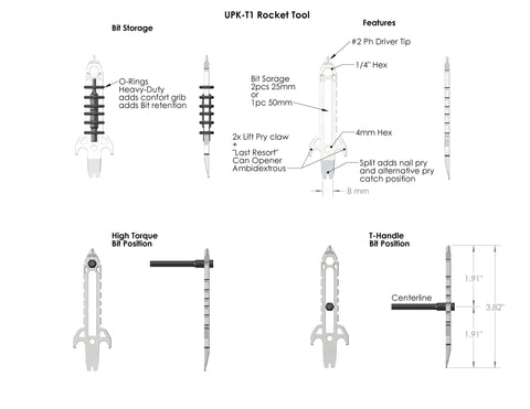 UPK-T1 Rocket Tool (Cast) - UPKnife